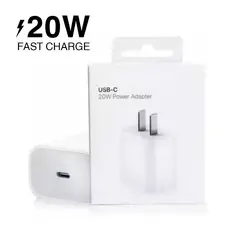 GENERICO - Cargador de 20W USB-C Para iPhone 12 13 14 Mini Pro / Pro Max