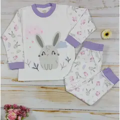 BANNITAS - Pijama Conejita lila