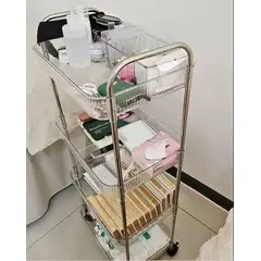 GENERICO - Organizador Carrito auxiliar transparente