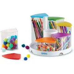 LEARNING - Resources Contenedores Giratorios Transparentes
