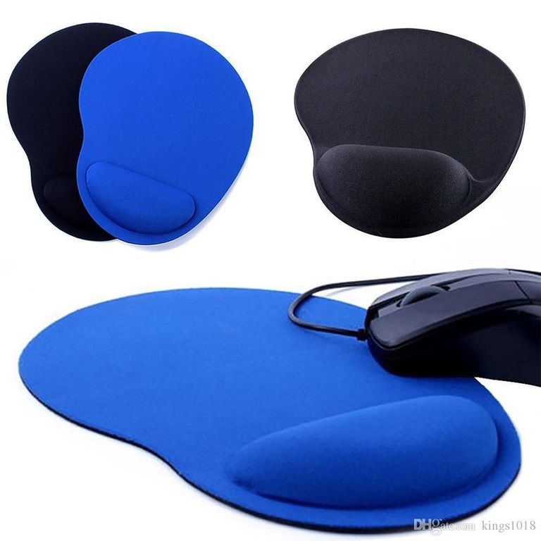 Mouse Pad Base Escritorio Con Almohadilla En Gel Alta Calidad
