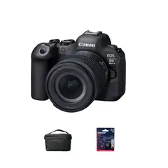 CANON - Camara EOS R6 Mark II + RF 24-105 IS STM+Estuche+Mem64GB