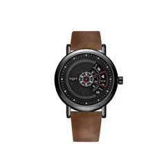 YAZOLE - RELOJ MAPS MARRON YAZ-14