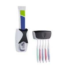 GENERICO - Dispensador de pasta dental 2 en 1