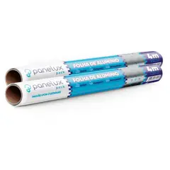 PANELUX - Papel de Aluminio 40cm x 4m 9 Micras -