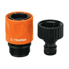 TRUPER - Conectores de ABS sistema click para grifo
