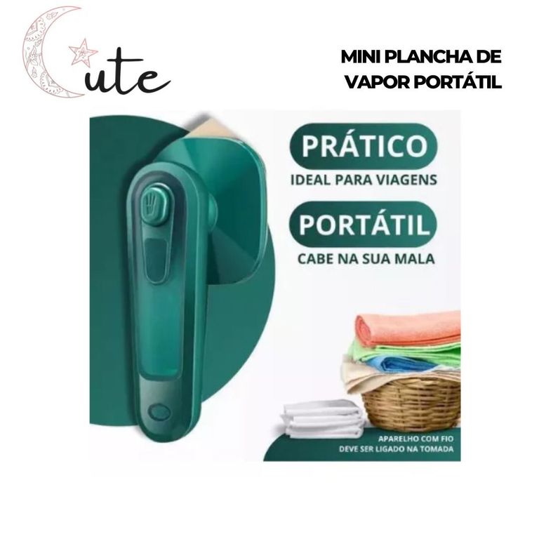 MINI PLANCHA DE VAPOR PORTÁTIL