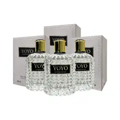 GENERICO - 3 EAU DE PARFUM VAPORISATEUR NATURAL SPRAY - YOYO WOMAN