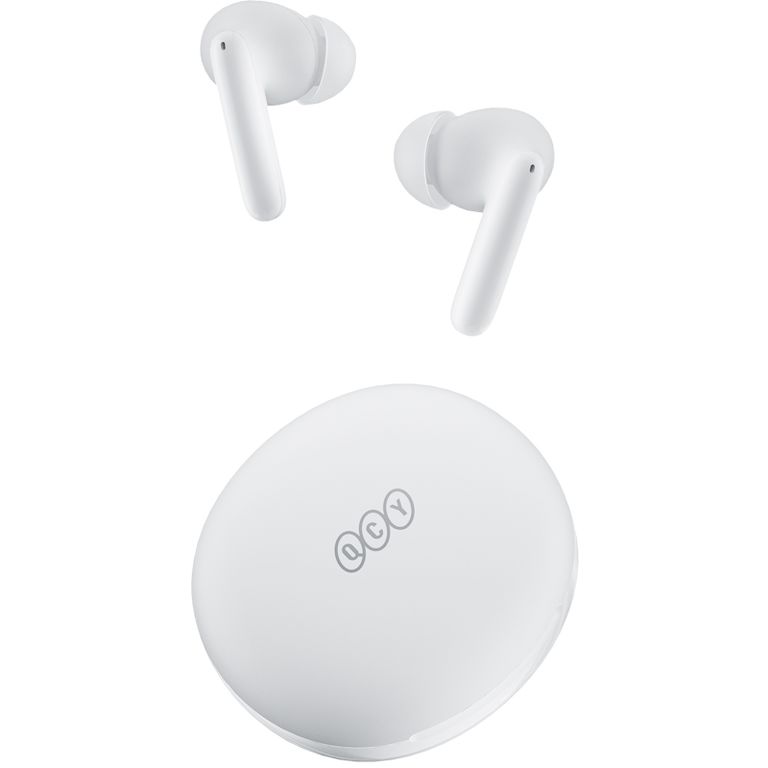 - Audífonos inalámbricos QCY-T13ANC2-WHT Bluetooth 5.2 ANC