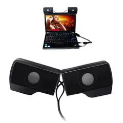 GENERICO - Mini Parlante USB Portátil Sound Bar Para Laptop o Smartphone