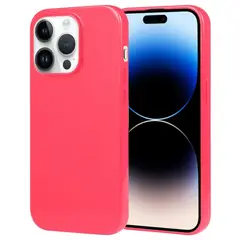 GENERICO - Funda Case para Tecno Pova 5 Jelly Pearl Fucsia Antishock Resistente