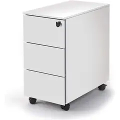 TU MESITA - Mueble con ruedas Merfi color Blanco