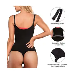 OEM - FAJA MUJER BODY REDUCTOR SEMI HILO CON CIERRE POWERNET OFICINA EVENTO