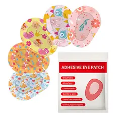 GENERICO - 30 Parches Oculares Para Niña Ojo Perezoso Ambliopía C/Rosado