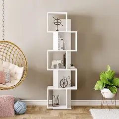 TU MESITA - Estante Contemporáneo Extremadura Blanco 150cm