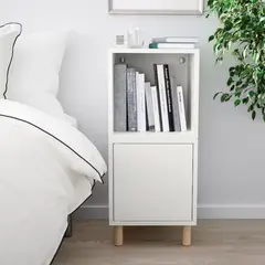 TU MESITA - Mini Estante Contemporáneo Vionet Blanco 70cm