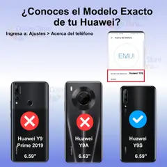 GENERICO - Funda Case para Huawei Y9S Jelly Pearl Rojo Antishock Resistente