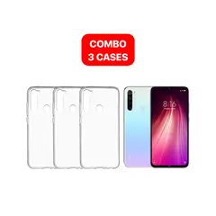 IMPORTADO MC - Combo Case Space Para Xiaomi Note 8 Transparente