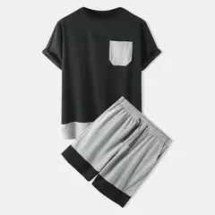 YANSUS - Pijama Hombre Pack Bicolor Algodon