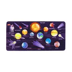 GENERICO - Juego Didáctico Rompecabezas Del Sistema Solar