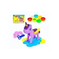 GENERICO - Juego SET de Unicornio de Plastilina Moldeable