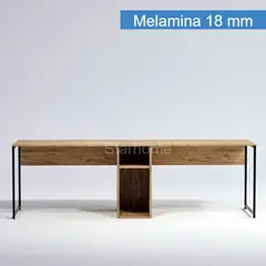 STARHOME - ESCRITORIO ESTILO INDUSTRIAL MASSAKI ROBLE