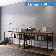 STARHOME - ESCRITORIO ESTILO INDUSTRIAL MASSIMO ROBLE
