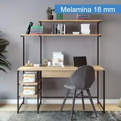 STARHOME - ESCRITORIO ESTILO INDUSTRIAL OLIVER ROBLE