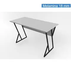 STARHOME - ESCRITORIO ESTILO INDUSTRIAL CABA BLANCO