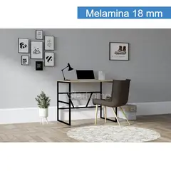 STARHOME - ESCRITORIO ESTILO INDUSTRIAL FANSY ROBLE