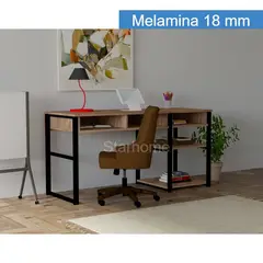 STARHOME - ESCRITORIO ESTILO INDUSTRIAL TEMPO ROBLE