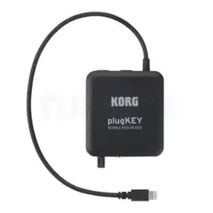 KORG - Interfaz de Audio - - PLUGKEY-BK - Negro