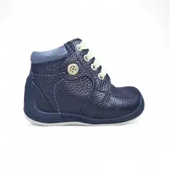 GENERICO - Zapato pibe Pasador Floter semi-ortopédico Azul para bebé niño