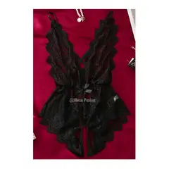 GENERICO - BODY DE ENCAJE SIEMPRE LISTA CON ABERTUTA