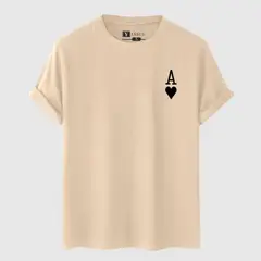 YANSUS - Polo Hombre Basico Estampado Corazones