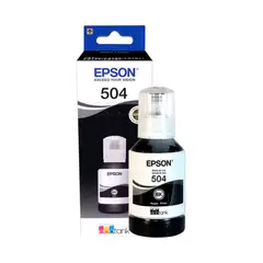 EPSON - Tinta T504 color negro contenido 127ml original