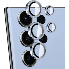 GENERICO - Protector de Cámara Metálico Para Samsug S24 Ultra - Azul