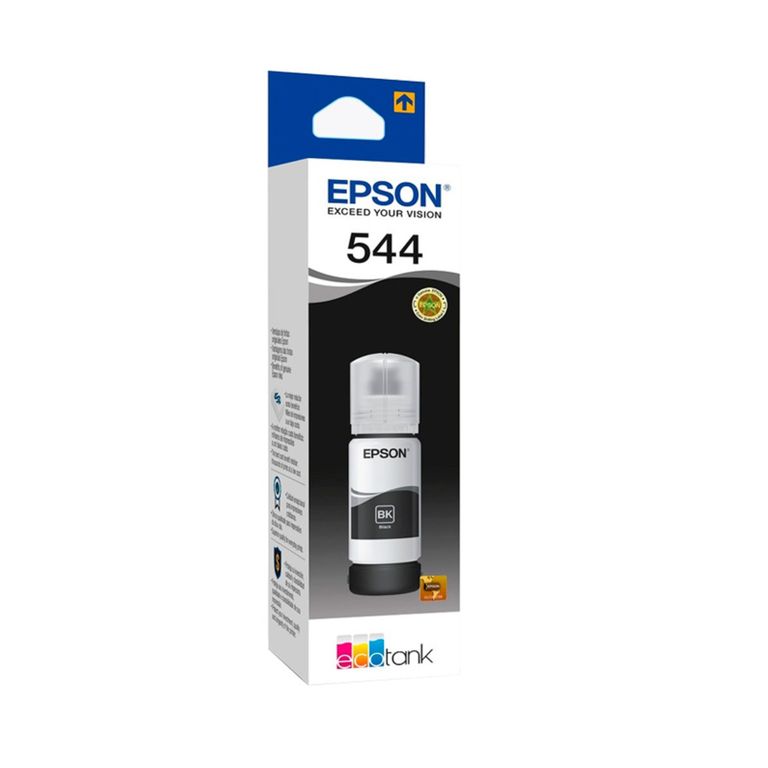 Tinta T544 color Negro contenido 65ml Original