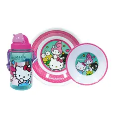 SCOOL - Vajilla Infantil Hello Kitty & Friends +Tomatodo Melamine