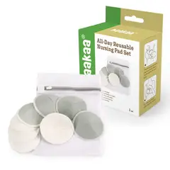 HAAKAA - Almohadillas de lactancia reutilizables All day