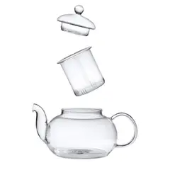 HYGGE - Tetera de Vidrio con Filtro 1000 ml