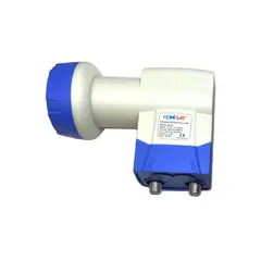 SAT PCS - Lnb 2 Salidas Banda KU HDMISAT 0.1dB NF para Antena parabolica KU