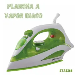 IMACO - Plancha a Vapor con Base Ceramica ETA2288