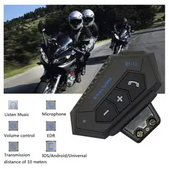 GENERICO - Audífonos para Casco De Moto Bluetooth Auriculares Handsfree