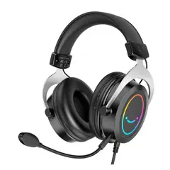 FIFINE - - Audífono Ampligame H3 RGB Multiplataforma - Negro