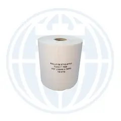 LIONTEC - Rollo de Etiquetas Adhesivas PPB 4"x3"x 750 ETIQ. x 1 COL.
