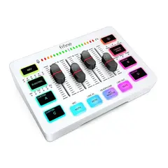 FIFINE - - Mixer Ampligame SC3 RGB Streaming XLR - White