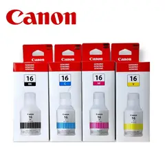 CANON - KIT Tinta GI-16 Negro y Colores para Maxifi GX6010 GX7010