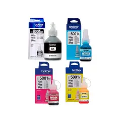 BROTHER - Pack de 4 Tintas BT5001- BT6001