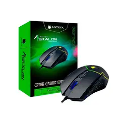ANTRYX - MOUSE GAMER CHROME STORM ASKALON DPI 12400 RGB AGM-6100K